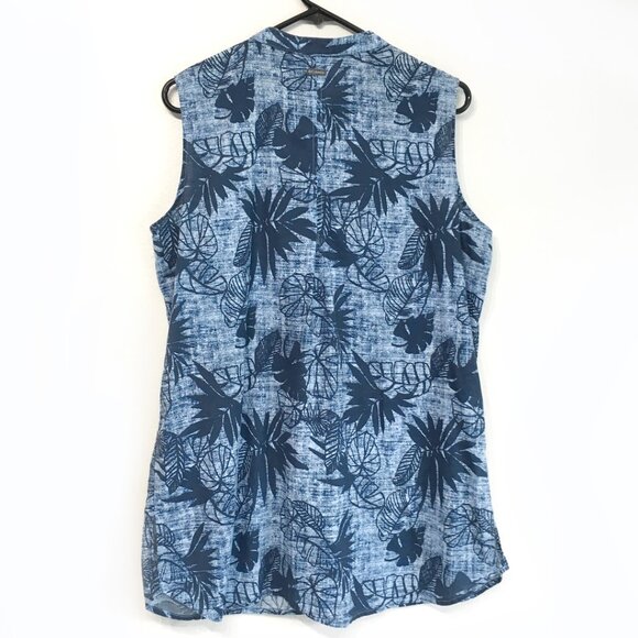 Columbia Sportswear Company Women's Sleeveless Blouse Size XL Blue - Picture 2 of 12